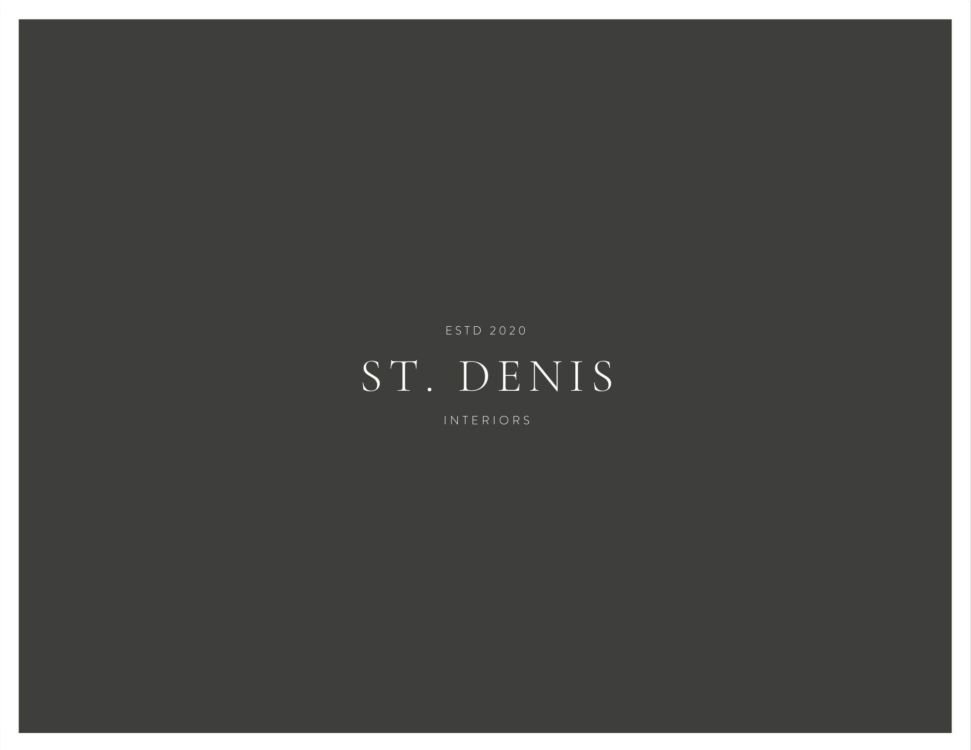 Custom Showit Website Design: St. Denis Interiors - thekatecollective.com