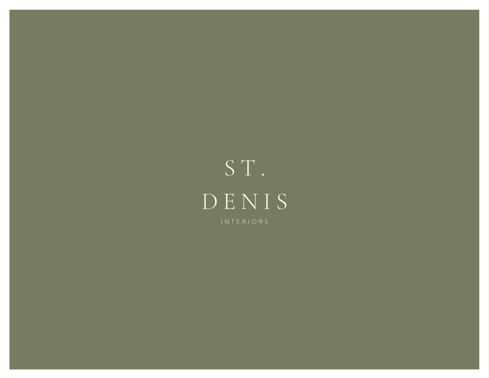 Custom Showit Website Design: St. Denis Interiors - thekatecollective.com